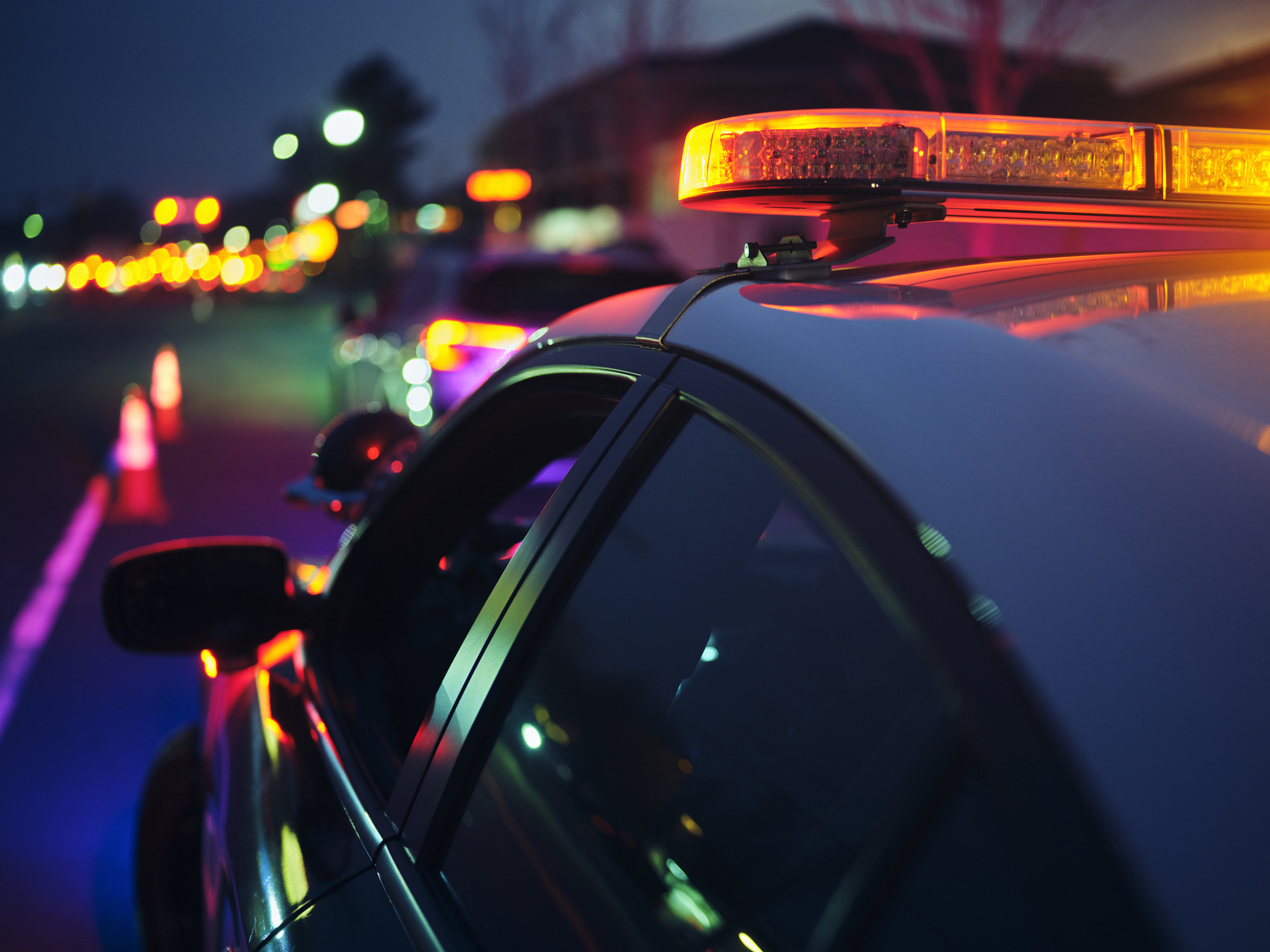 police car