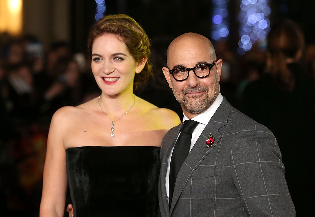 Felicity Blunt and Stanley Tucci